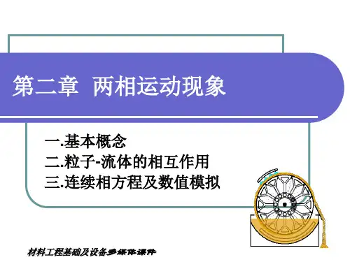 材料工程《两相运动现象》课件