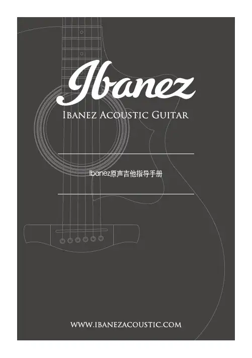 Ibanez 原声吉他指导手册说明书