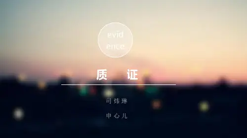 证据法ppt