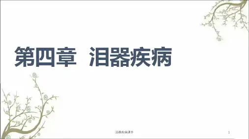 泪器疾病课件