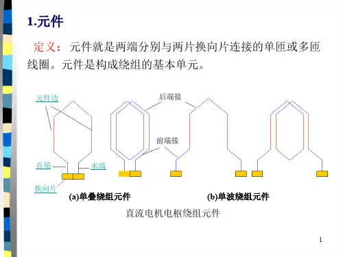 直流电机的电枢绕组ppt课件