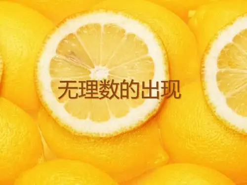 无理数课件1