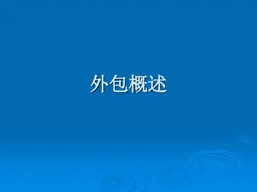 外包概述