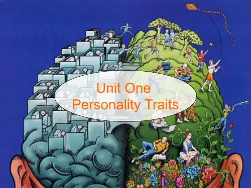 Unit1 Personality Traits