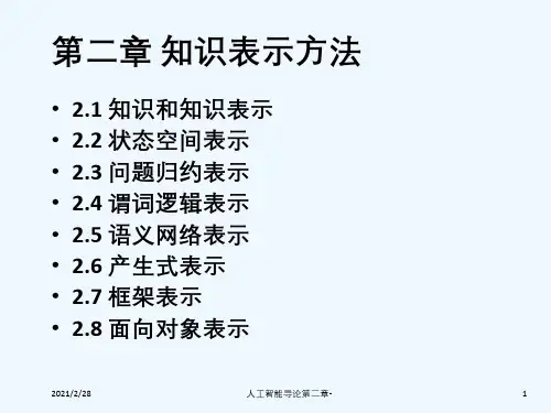 人工智能导论第二章