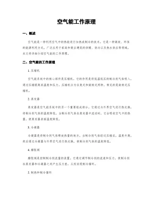 空气能工作原理