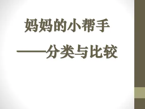 《妈妈的小帮手》PPT课件(上课用)2