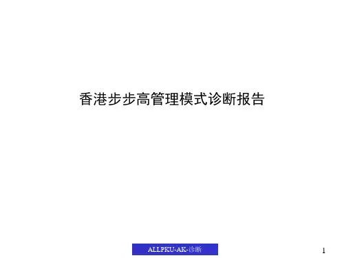 步步高鞋业管理模式诊断报告