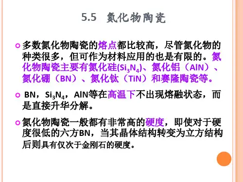5.5 氮化物陶瓷解析