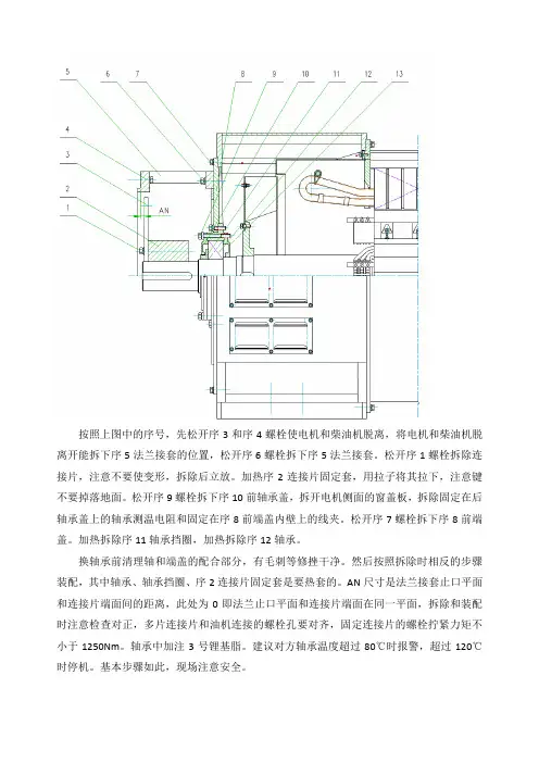 电机拆装步骤