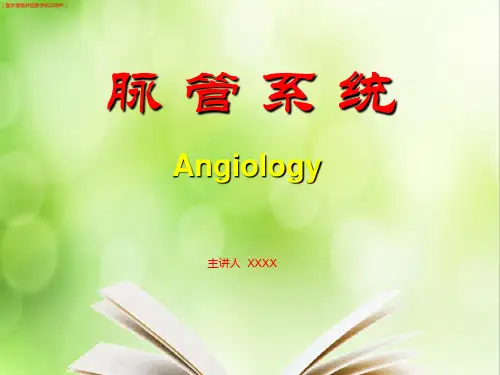 (医学)系统解剖学-脉管系统详解(医学健康讲座教学培训课件)