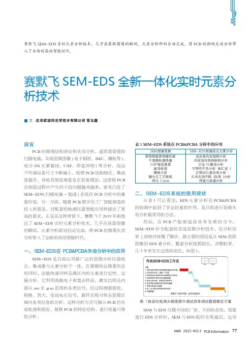 赛默飞SEM-EDS全新一体化实时元素分析技术