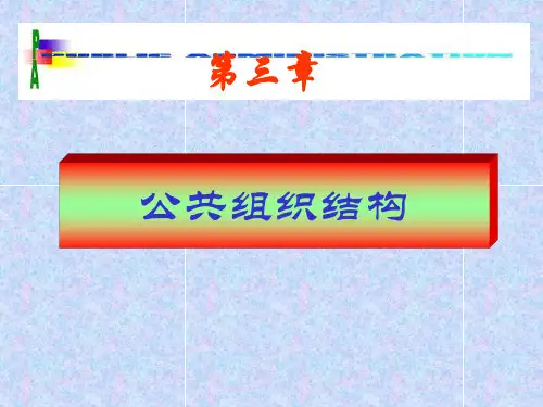 03公共组织结构-PPT课件