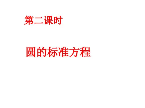 高三数学圆的切线方程课件(新201907)