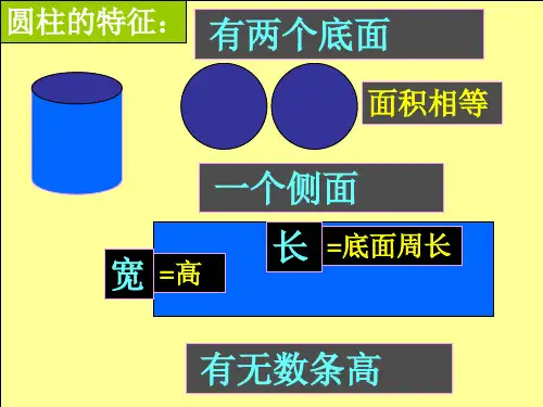 人教版六年级数学下册圆柱和圆锥整理与复习课件ppt