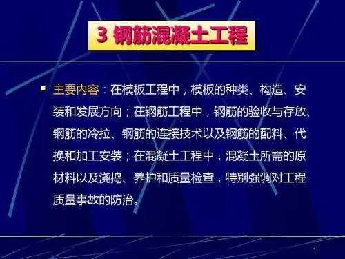 钢筋混凝土工程(全)