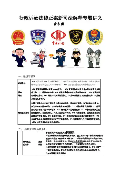 行政诉讼法新司法解释讲义 (1)