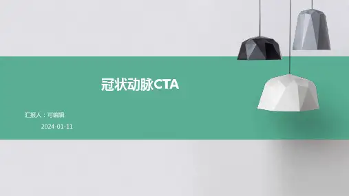 冠状动脉CTAx