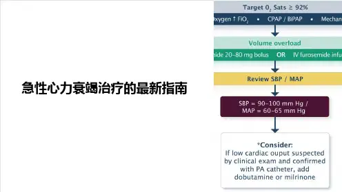 急性心力衰竭治疗的最新指南