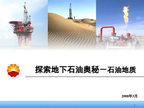 石油勘探开发基础知识-探索地下石油奥秘-石油地质