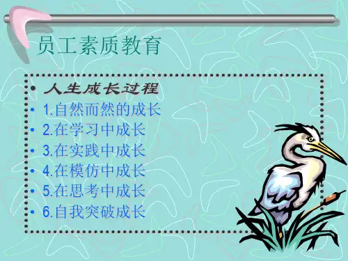 员工素质教育