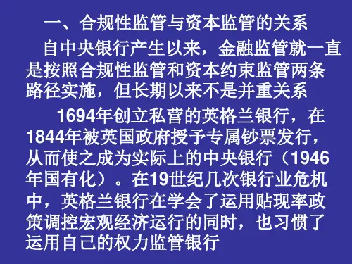 巴塞尔协议3解读ppt课件