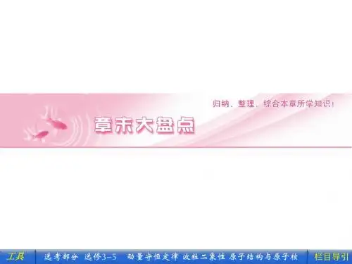 高中物理选修3-5章末