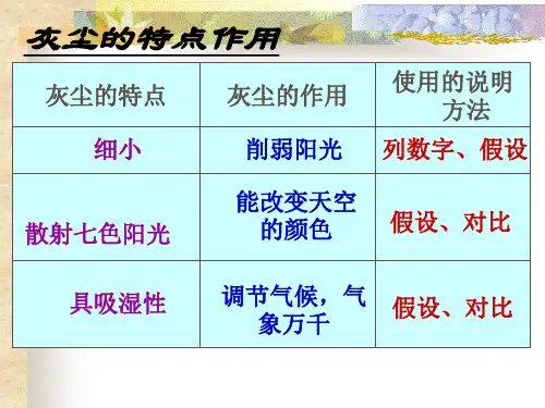 12假如没有灰尘PPT课件[1]