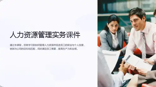 《人力资源管理实务课件》