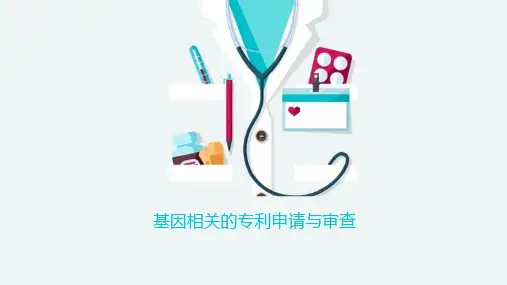 基因相关的专利申请与审查