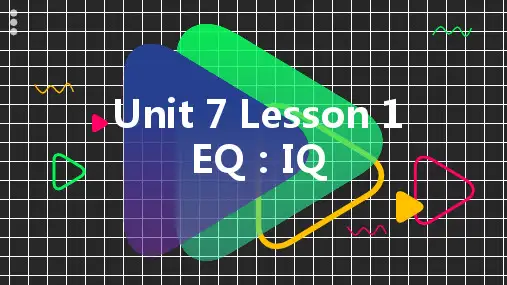 Unit 7 Lesson 1 课件-高二英语课件(北师大版2019选择性必修第三册)