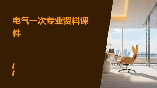 电气一次专业资料课件
