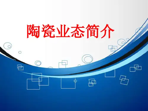 陶瓷业态简介