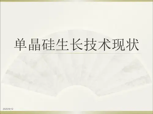单晶硅生长技术