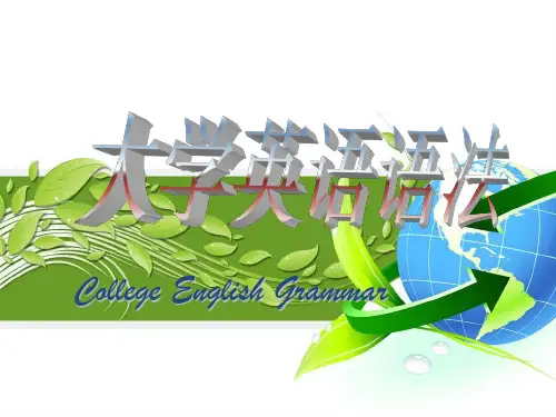 大学英语语法(全)PPT课件