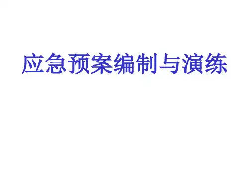 应急预案编制与演练培训课件.pptx