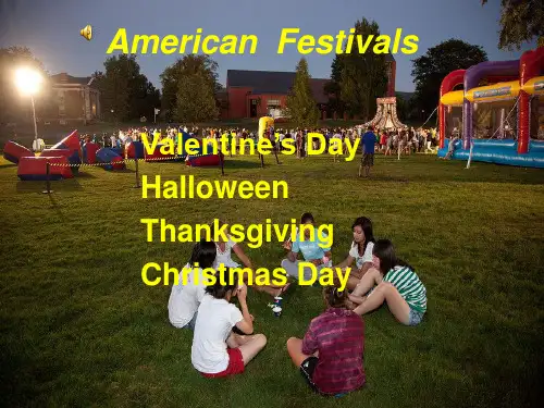 大学英语之美国节日American__Festivals