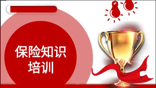 保险知识培训保险晨会分享会PPT课件资料