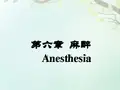 外科学-麻醉 ppt课件