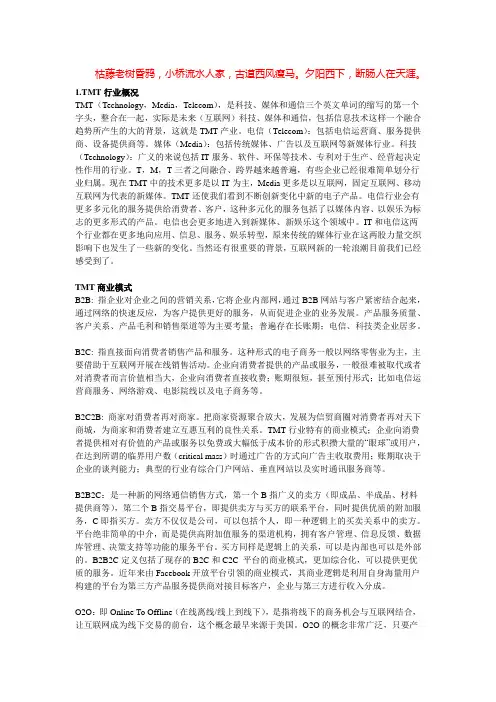 TMT行业研究报告