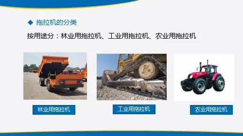 农业机械监管—农业机械的类型