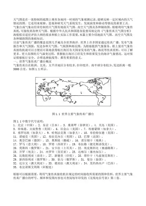 天气图