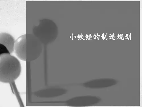 小铁锤的加工  第11组