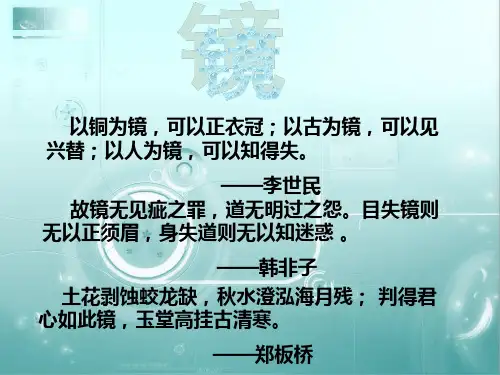 以史为镜以人为镜PPT精品文档23页