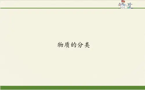 高三化学课件《物质的分类》