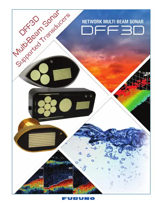Garmin DFF3D Multi-Beam Sonar 产品说明书