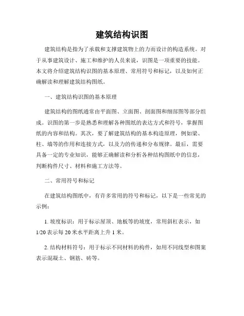 建筑结构识图