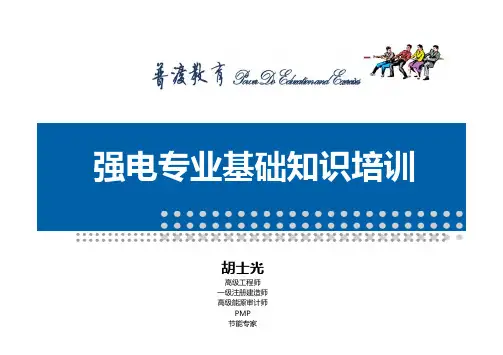03 强电专业基础知识培训-胡士光