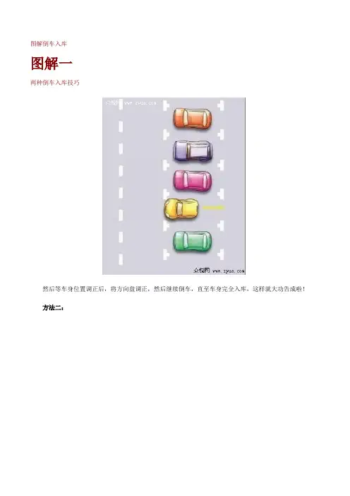 图解倒车入库全析
