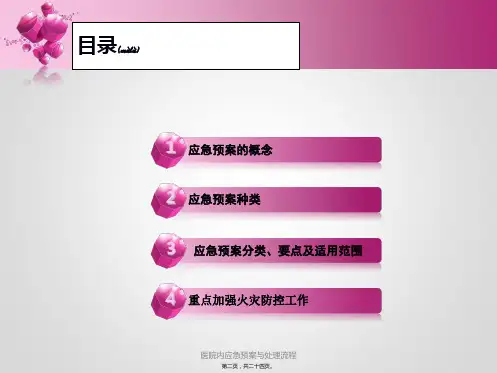医院内应急预案与处理流程课件